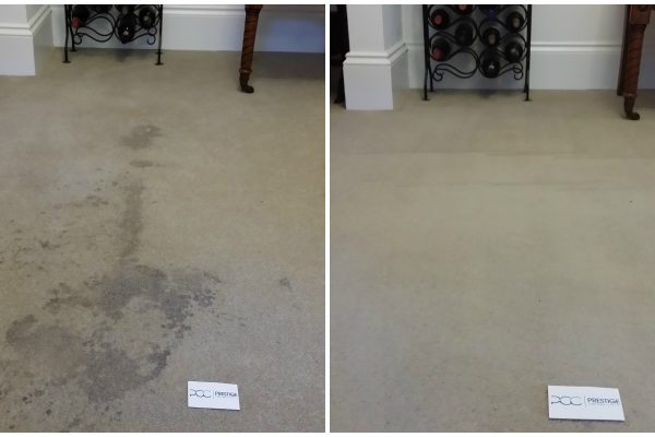 Red Wine Spill Carpet Cleaning